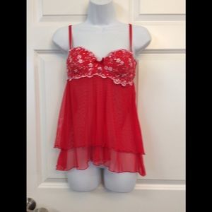 Victoria Secret Red Lingerie Size 34b